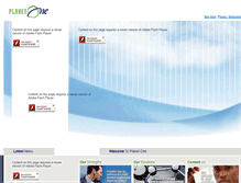 Tablet Screenshot of planetone-asia.com